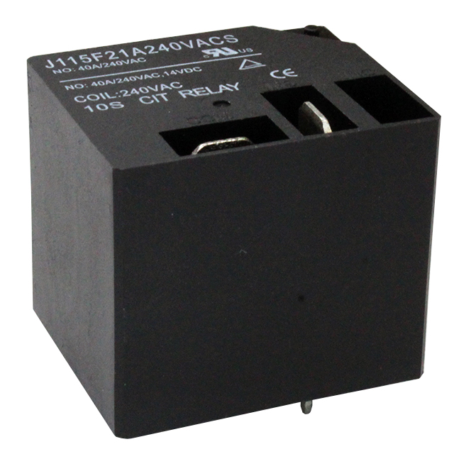J115F21A240VACS CIT Relay and Switch  Relés de potencia de más de 2 amperios